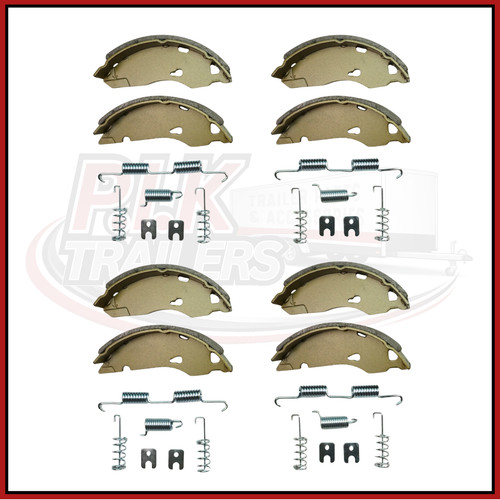 Twin axle set 160x35 brake - twin,