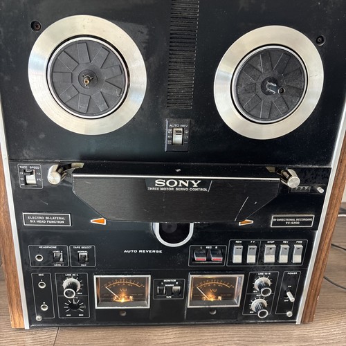 Sony 9700 open - tc-9700, reel