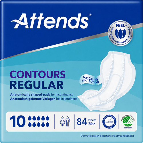 Attends contours regular - attends,