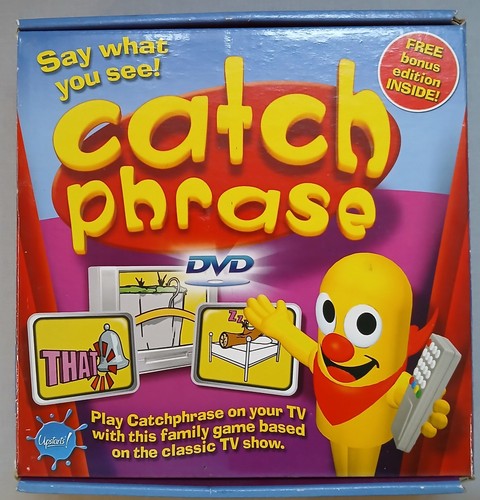 Catchphrase dvd board game - board,