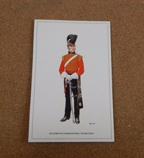Military uniforms postcard - ,