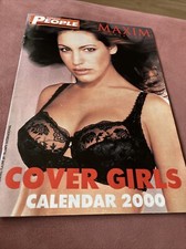 Maxim Covergirls Calendar. Kelly Brook. Nell Mcandrew. Caprice.￼ Milla Jovovich.