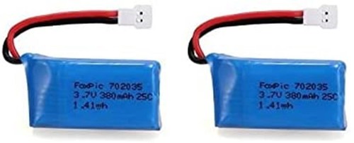 Lipo battery set 380mah - battery,