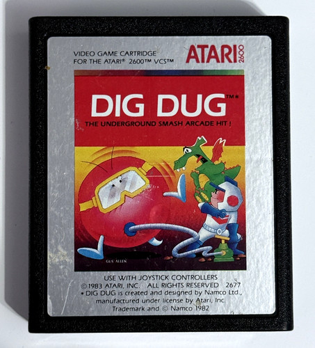 Dig dug atari - dig,