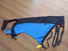 W'underwear Wrap Lycra Hood Size Large Fits 15.3-16.3  Blue and Black