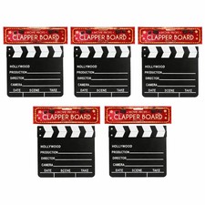5 x Directors Clapperboard