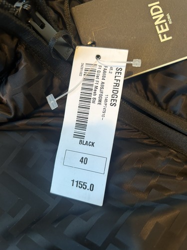 Fendi logo print padded - logo, gilet