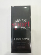 ARMANI SPORT CODE EAU DE TOILETTE 50ML NATURAL SPRAY - RARE