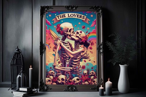 Skull picture gothic - picture, ,