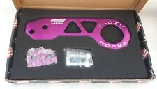 PURPLE Password UNIVERSAL JDM Aluminium Tow Rear Hook Honda/Mazda/Mitsubishi