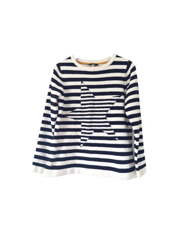 Joules towelling top pullover - joules,