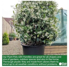 130 Lt. Elixir Gardens Large Recycled Plastic Plant Pot/Tree & Shrub Pot