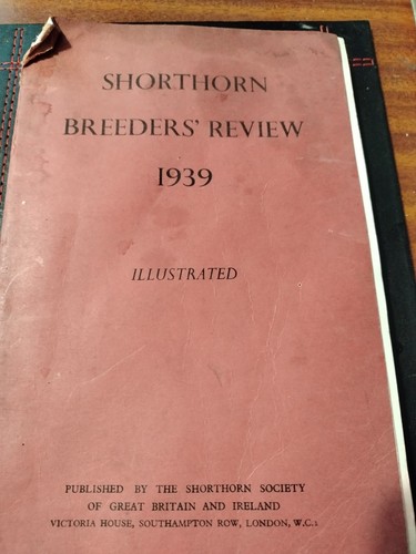 Shorthorn breeders review 1939 - shorthorn,