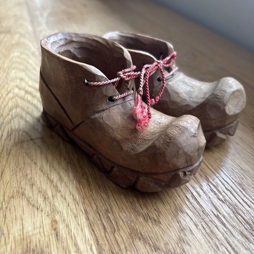 Vintage hand carved miniature