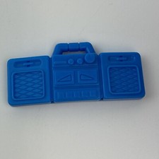 Barbie Doll Accessories Stereo Boombox Ghetto blaster Vintage 80s 90s Red