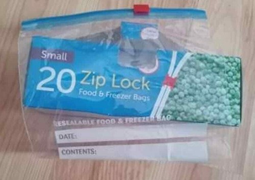 Small zip lock resealable - 20,