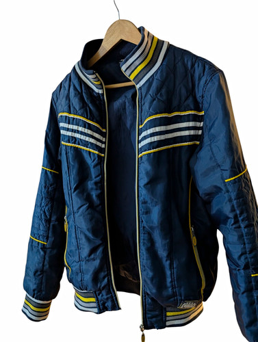 Everlast blue quilted bomber - blue,