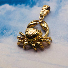 18ct gold crab - 18ct,
