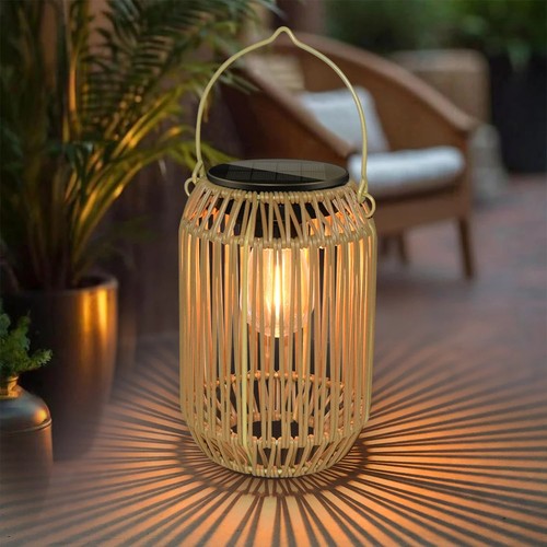 Solar outdoor hanging lantern - hanging,