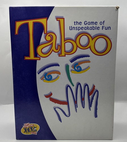 2000 taboo party game - taboo,