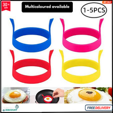 1/5pc Silicone Egg Frying Ring