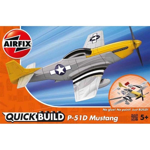 Airfix quickbuild 51d - quickbuild, p-51d