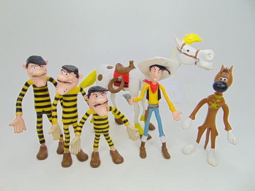 Lot flexible figures lucky - lot,
