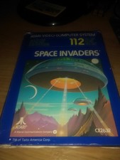 vintage ATARI 2600 SPACE INVADERS VIDEO COMPUTER GAME ORIGINAL boxed CX2632