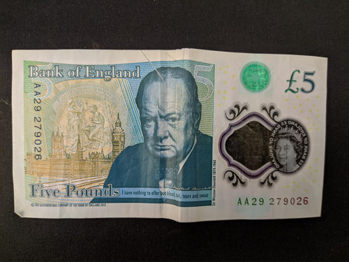 Early production five - early, £5