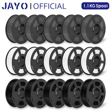 JAYO 5/10KG PETG PLA Classic Matte SILK PLA+ Filament 1.75MM 3D Printer 1.1KG