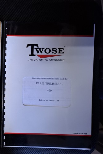Twose 400 flail hedge cutter - twose,