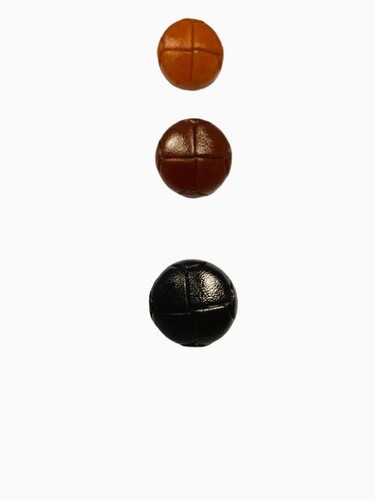 Football buttons leather - x,