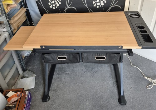 Office desk with - office,