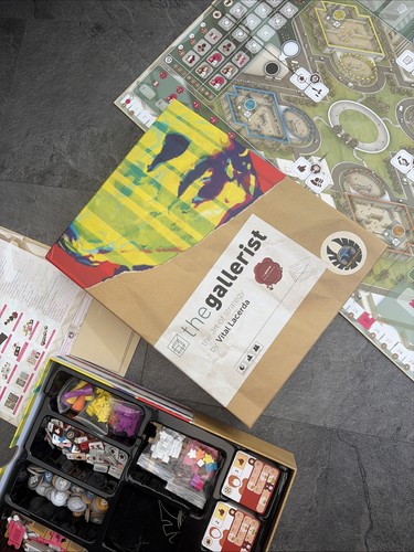 The gallerist board - gallerist, game