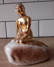 Pottery Gold naked  female