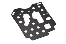 Black Aluminium pedal floor