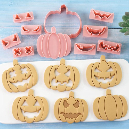 10pcs halloween cookie cutters - 10pcs,