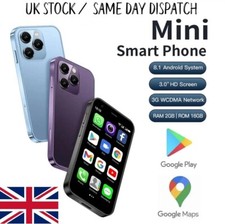 Mini Phone SERVO 3.0" Small Smartphone Unlocked Dual SIM 3G Android 2GB+16GB UK