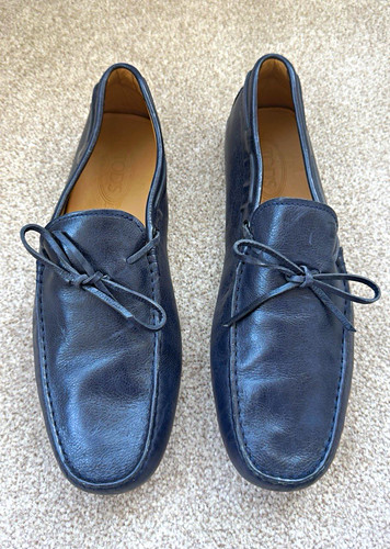 Tod men navy leather - tod's, men's