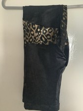 Blackmilk Black And Gold Leggings