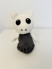 Piggy Roblox Black And White Soft Toy PhatMojo 7”