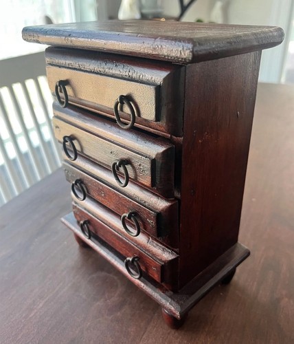 Small antique miniature dark - small,