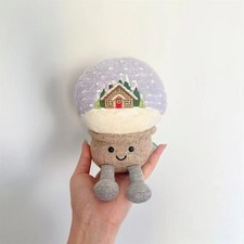 NEW Jellycat Amuseable Snow Globe - BNWT Winter Wonderland Plush Toy