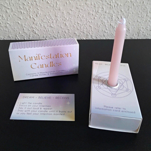 Manifestation candles - manifestation, candles.