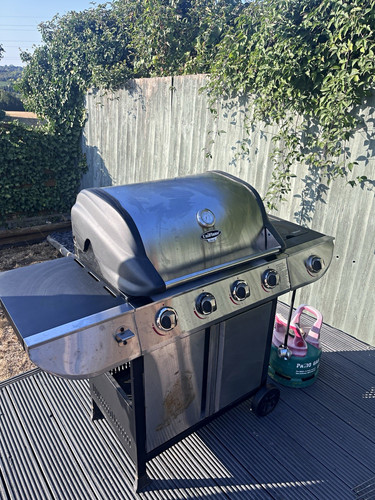 Uniflame burner gas bbq with - gas,