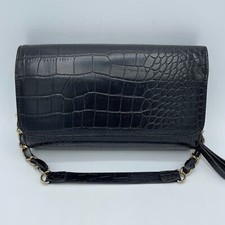 Clarks Black Snakeskin