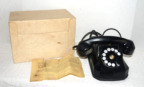 Vtg art deco monophone - art, auto