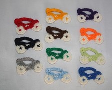   HANDMADE CROCHET racing car