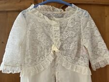 Christian Dior vintage lingerie two piece set, ivory