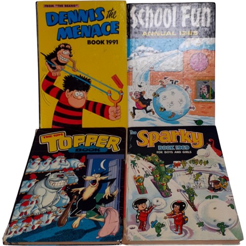 Vintage annuals dennis the - x4,